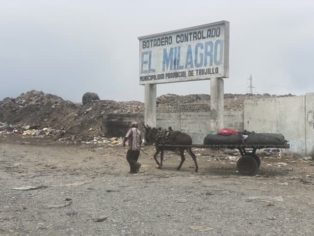 Botadero de basura El Milagro Trujillo